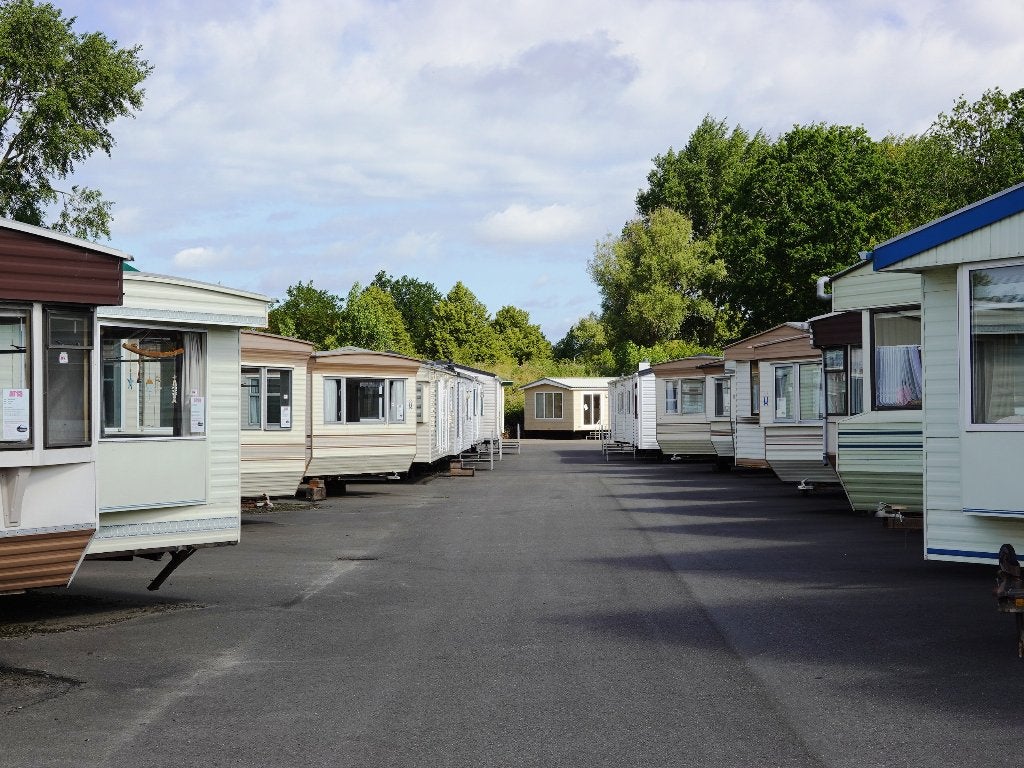 Nordstar chalets, stacaravans met 2 slaapkamers te koop, Caravans en Kamperen, Stacaravans, Tot en met 4