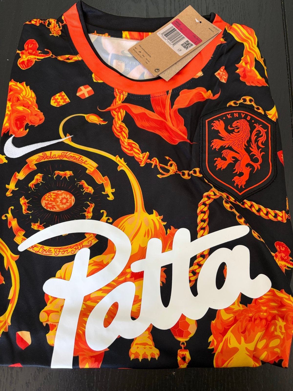 Nike Patta x KNVB Football Jersey Maat L Nieuw, Verzenden, Nieuw, Maat 52/54 (L), Meerkleurig