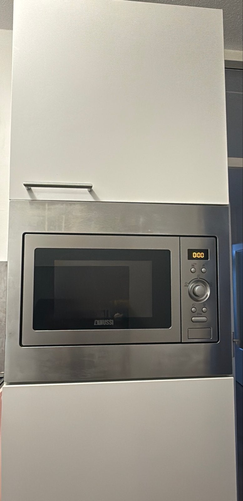 Inbouwmagnetron ZANUSSI - Goede staat, Witgoed en Apparatuur, Ophalen, Gebruikt, 60 cm of meer, Magnetron