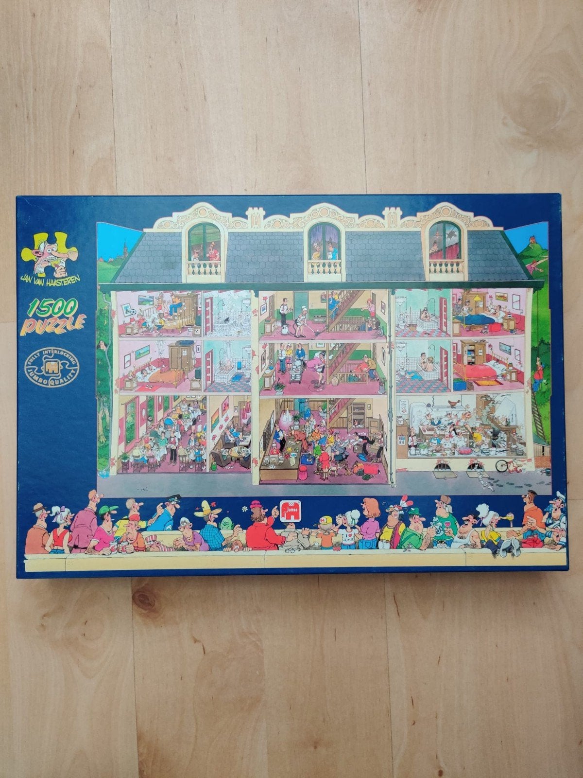 Jan van Haasteren puzzel 'Hotel' 1500 stukjes, Ophalen, 500 t/m 1500 stukjes, Zo goed als nieuw