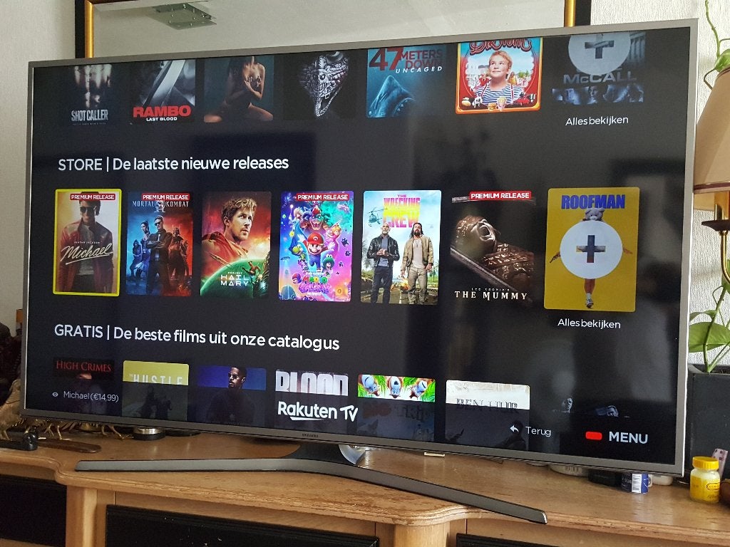 SAMSUNG ULTRA 4K SMART LED UE55JU6800, Ophalen, Gebruikt, 100 cm of meer, Samsung