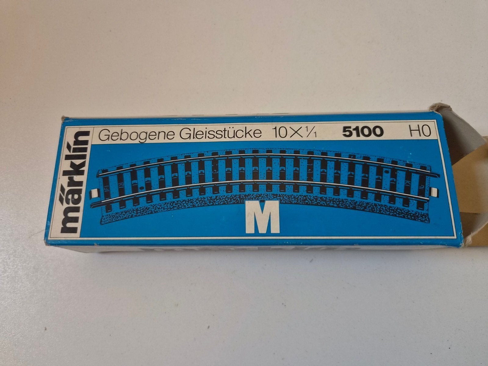 Marklin m rails 5100, Wisselstroom, Gebruikt, Rails, Ophalen of Verzenden