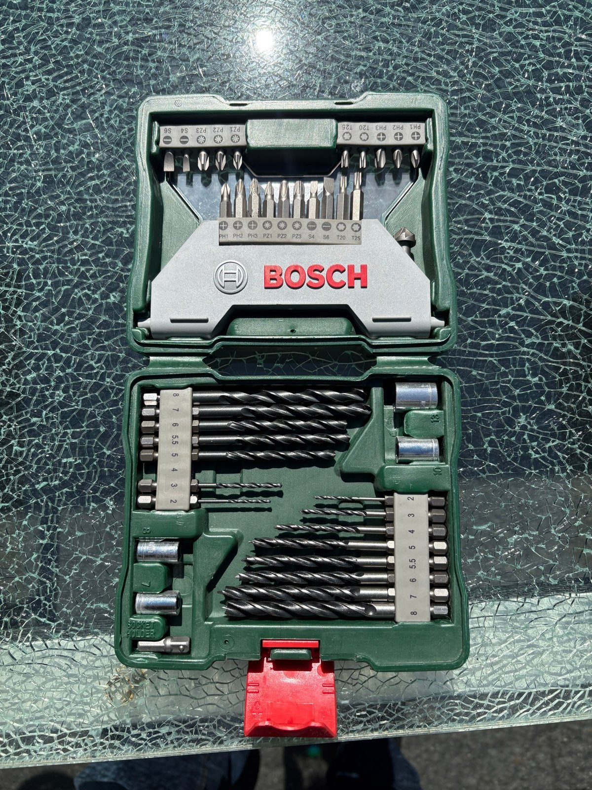 Bosch X43 Boor- en Bitset - Nieuwstaat, Ophalen, Nieuw, Gereedschapsset, Bosch