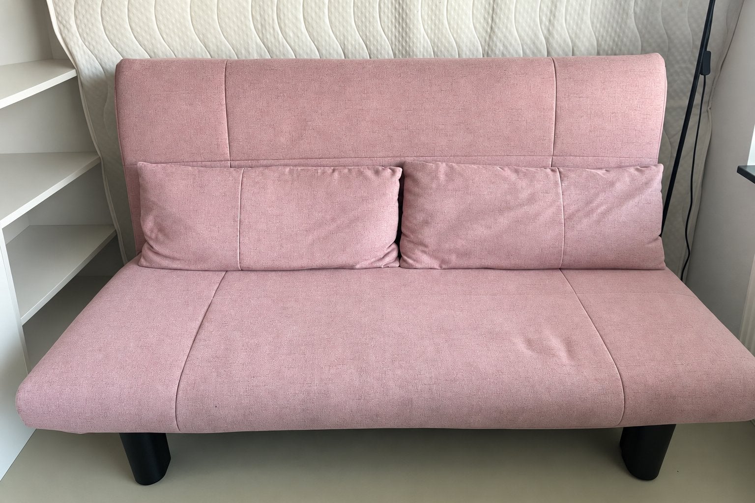 Roze slaapbank - Beter Bed (147.5x195.5 cm)