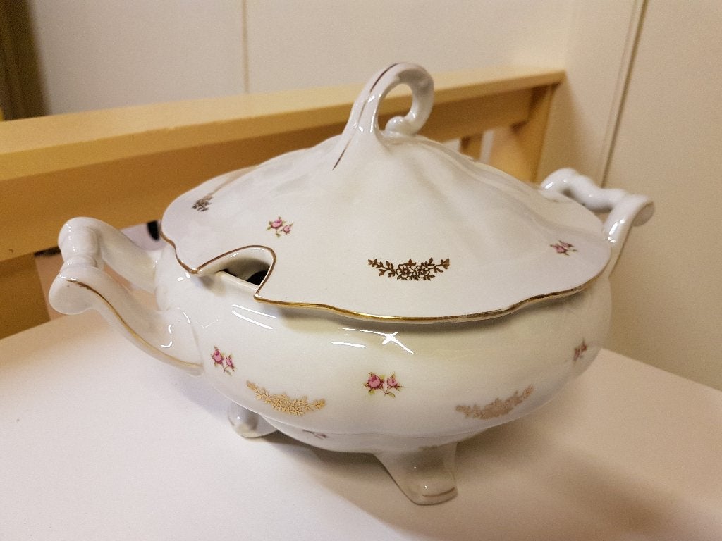 Soepterrine Karolina Polska hoogte 17 cm, Ophalen