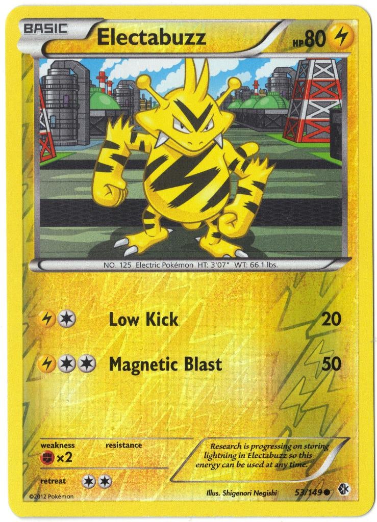 Boundaries Crossed,  Electabuzz [reverse] 53/149, Verzenden, Nieuw, Losse kaart
