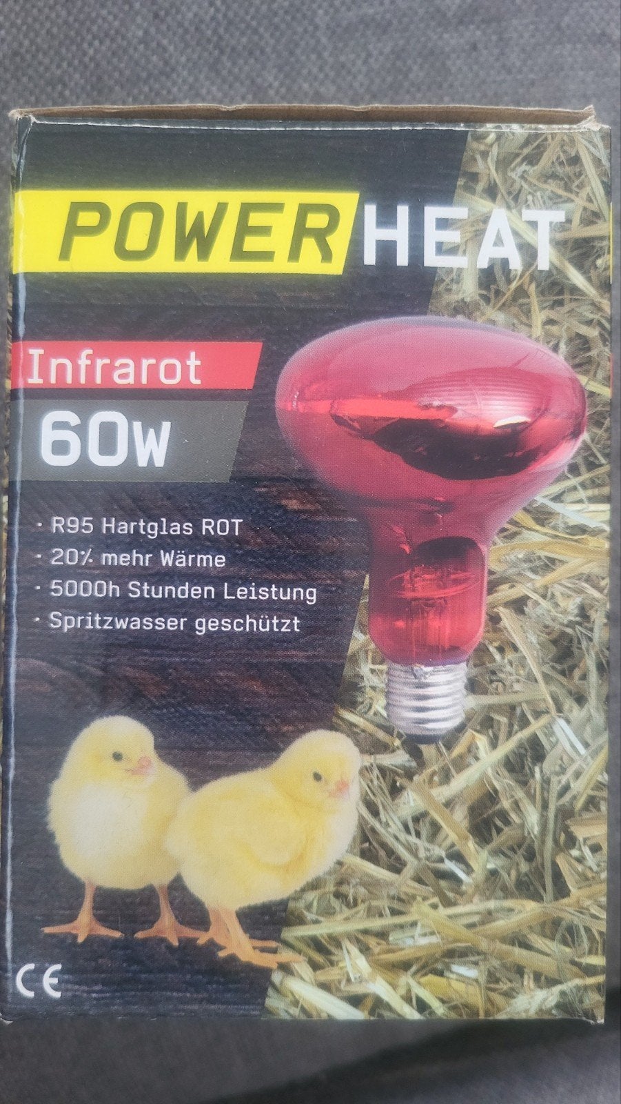 Warmtelamp 60 W infrarood broedlamp, Ophalen, Overige typen