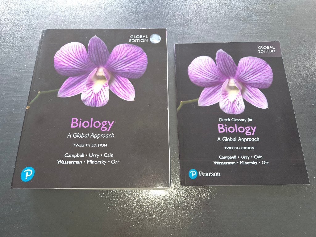 Biology a global approach + dutch glossary 12th edition, Nieuw, Diverse auteurs, Beta, HBO