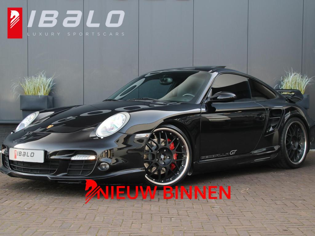 Porsche 911 3.6 Turbo, Auto's, Porsche, Gebruikt, Zwart, 4 stoelen, Automatische klimaatregeling