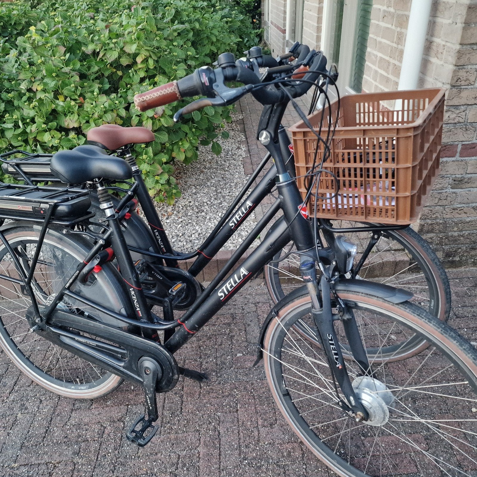 Set Stella Vicenza nero limited elektrische fietsen, Gebruikt, 51 tot 55 cm, 50 km per accu of meer, Ophalen