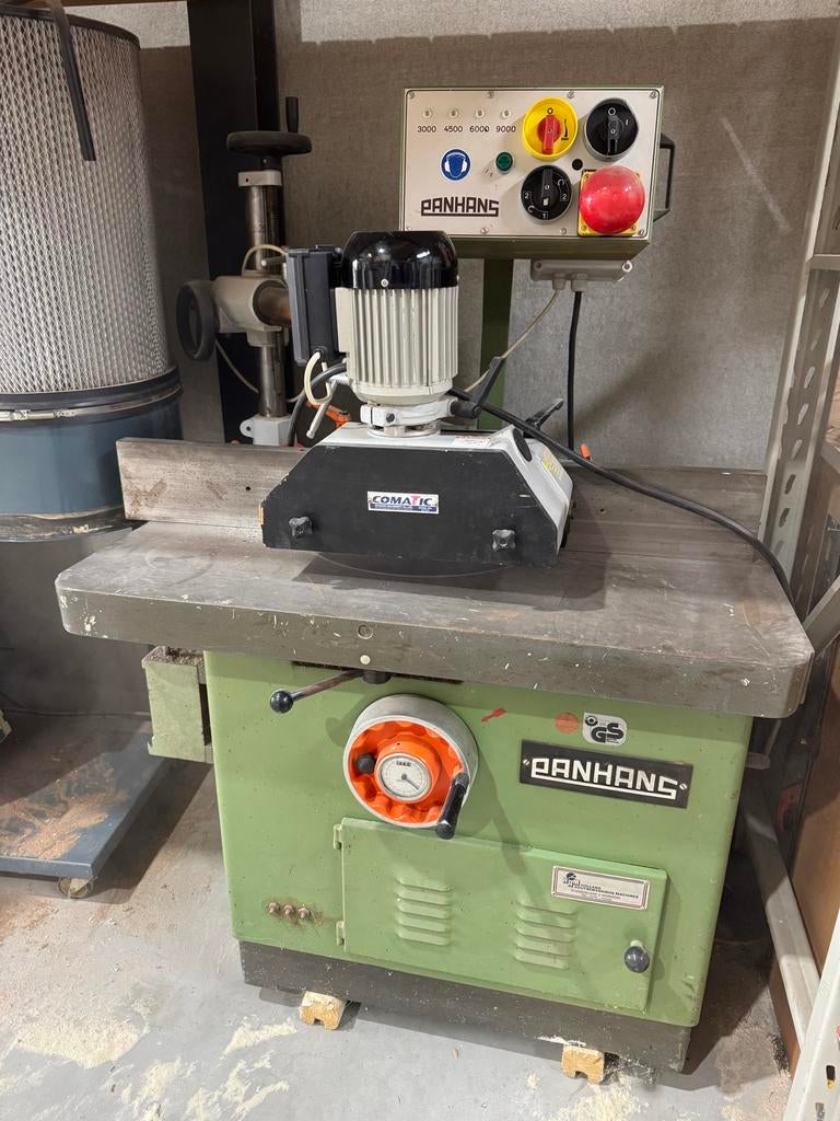 Zware freesmachine met 50mm spil - Panhans / Comatic, Ophalen