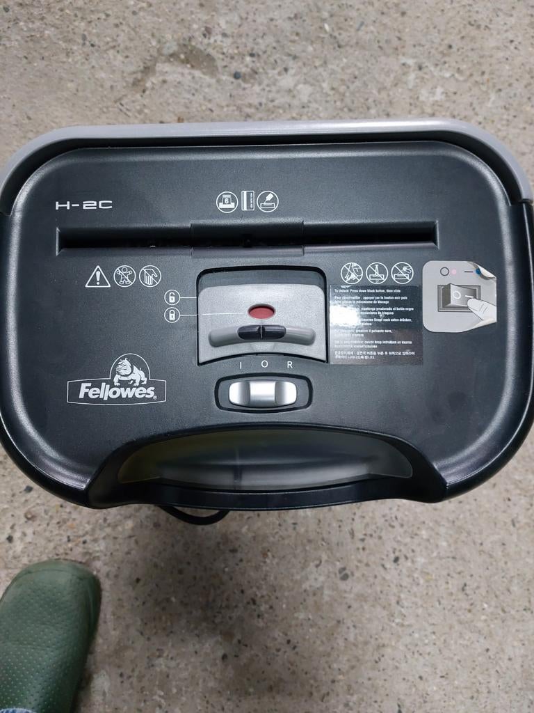 Papierversnipperaar Fellowes H-2C - Werkt perfect, Ophalen of Verzenden, Gebruikt