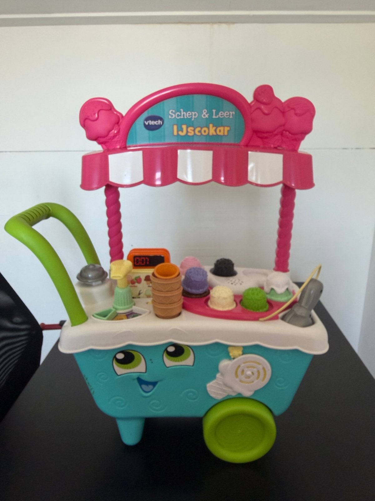 VTech Schep & Leer IJscokar - Interactief Speelgoed, Kinderen en Baby's, Speelgoed | Vtech, Ophalen, Zo goed als nieuw, 2 tot 4 jaar