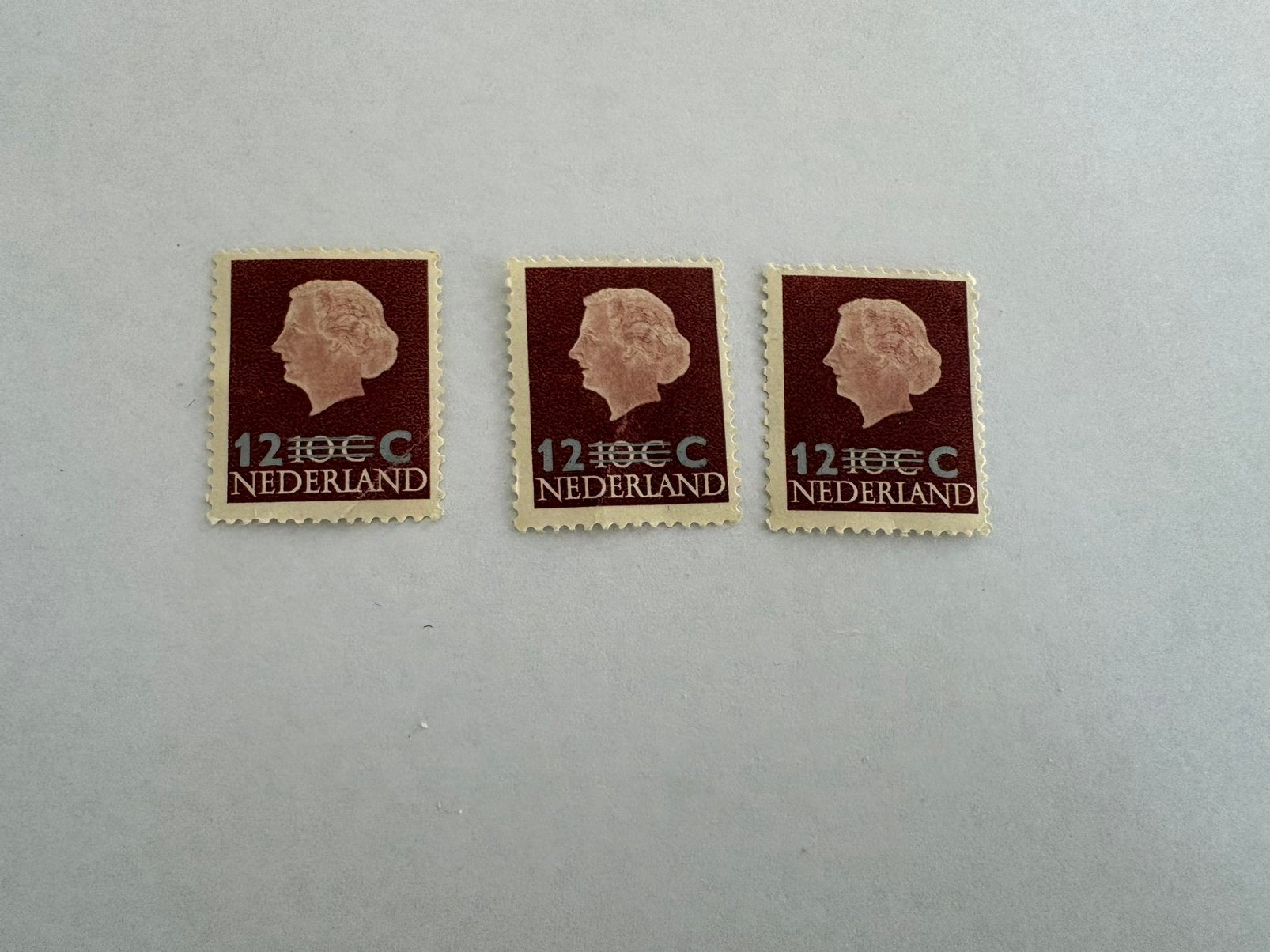 Postzegels 3 stuks uit 1958 NVPH nr. 712, Ophalen of Verzenden, Na 1940, Postfris