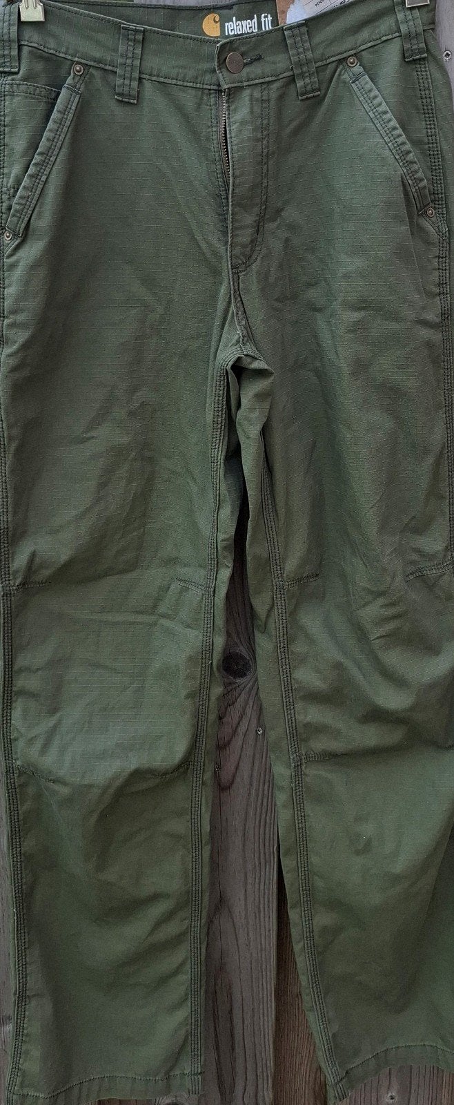 Carhartt olijf groene werkbroek 30/34, Ophalen, Carhartt, Nieuw, Kinderen