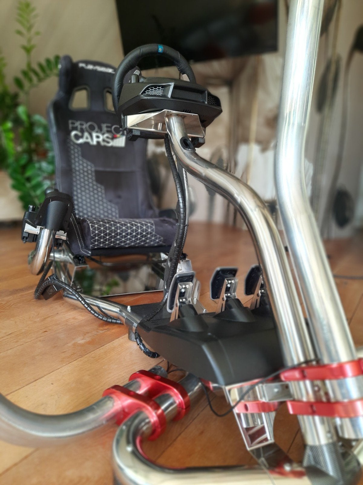 Complete racesimulator / Visionracer, Ophalen, Simulatie