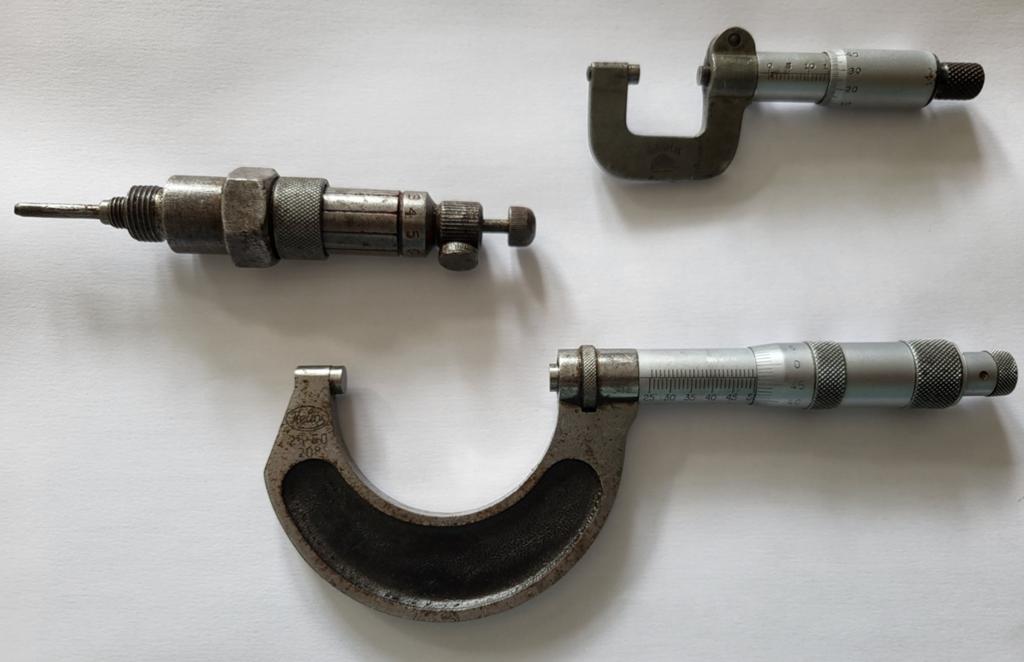 Micrometers Micrometer bougiegat, Fietsen en Brommers, Brommeronderdelen | Algemeen, Ophalen of Verzenden, Cilinder