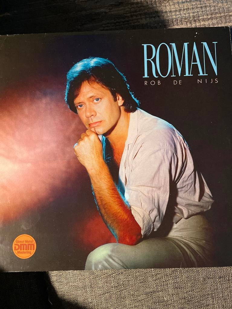 Rob de Nijs - Roman LP (1987) - Pop Vinyl, Gebruikt, Originele persing, 1980 - 1989, Ophalen of Verzenden