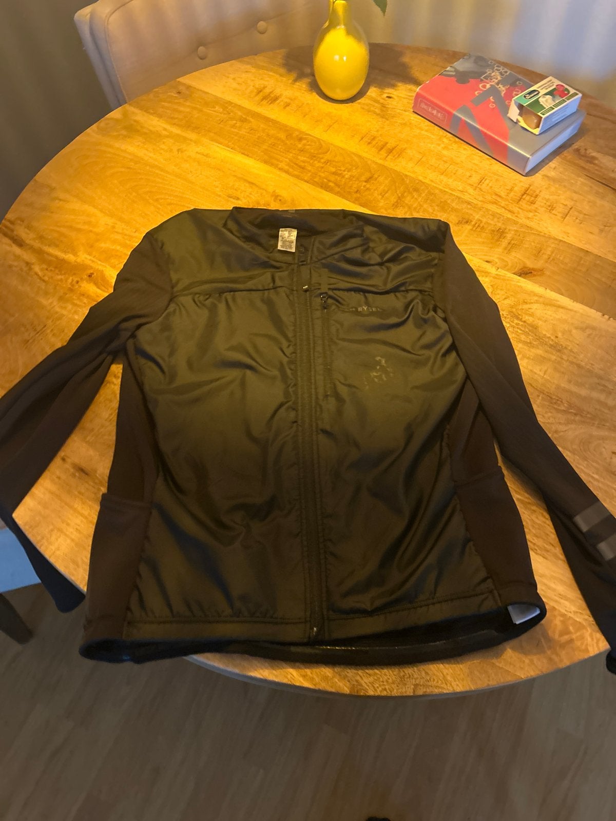 Van Rysel fietsjack, zwart, maat Xl, Ophalen of Verzenden, Zo goed als nieuw, Maat 56/58 (XL), Zwart