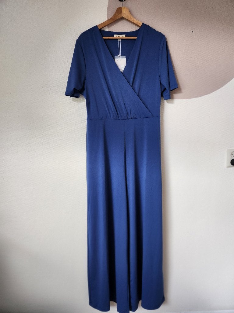 Surkana blauwe jumpsuit - XL, Blauw, Maat 46/48 (XL) of groter, Nieuw, Ophalen of Verzenden