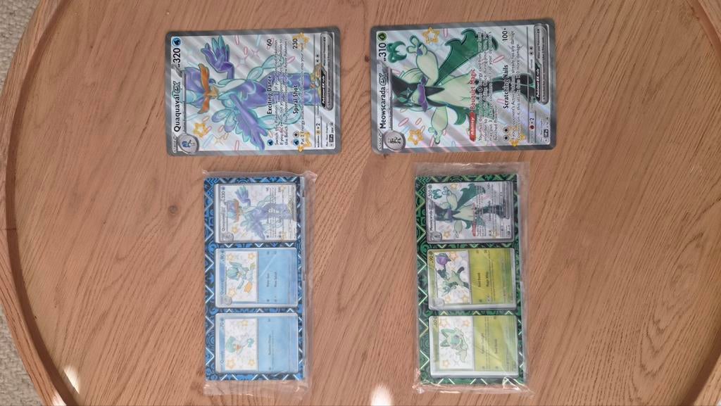 2 promo setjes Scarlet & Violet, Hobby en Vrije tijd, Verzamelkaartspellen | Pokémon, Ophalen of Verzenden, Nieuw