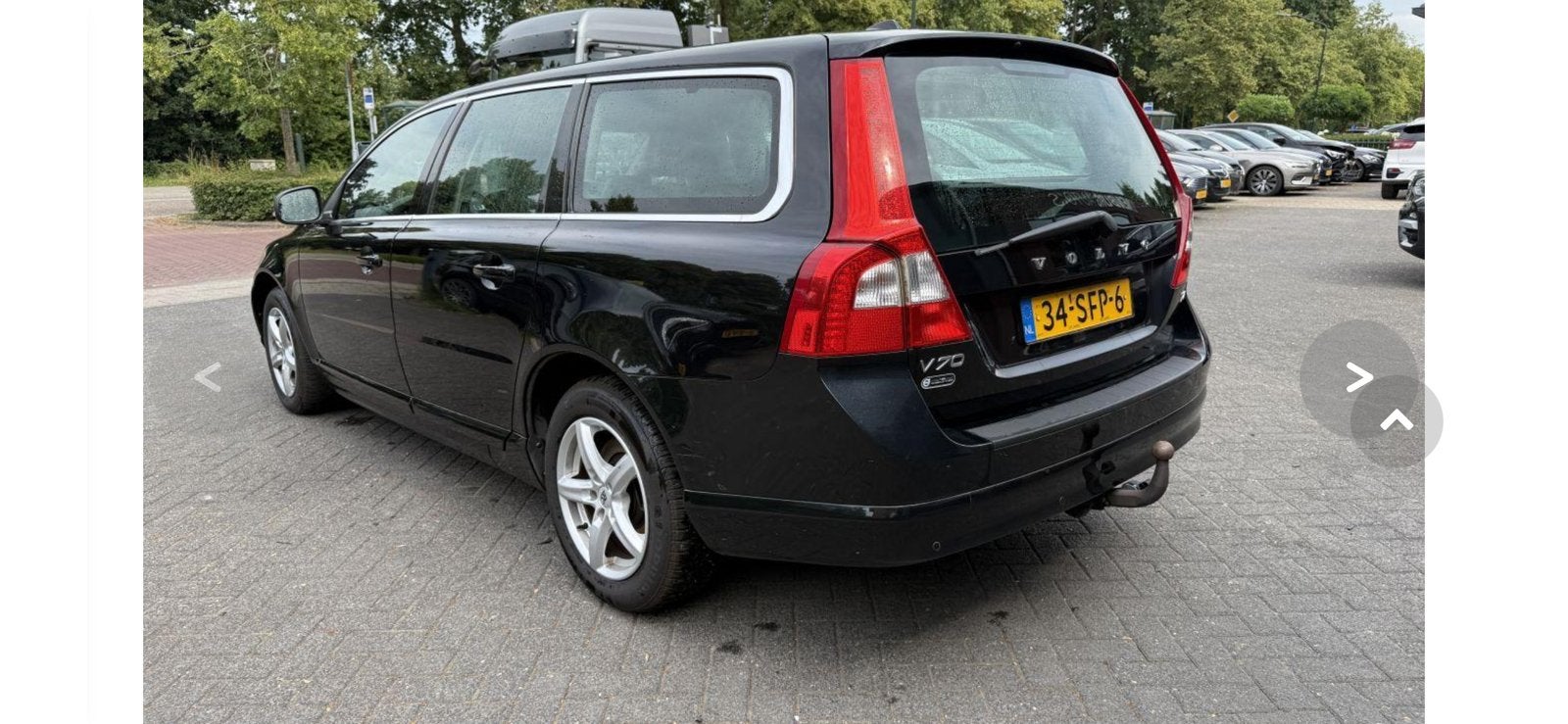 V70 T4 Aut. Limited ed. Leder bi xenon adaptief Vol OH!, Auto's, Zwart, 4 cilinders, 179 pk, Zwart