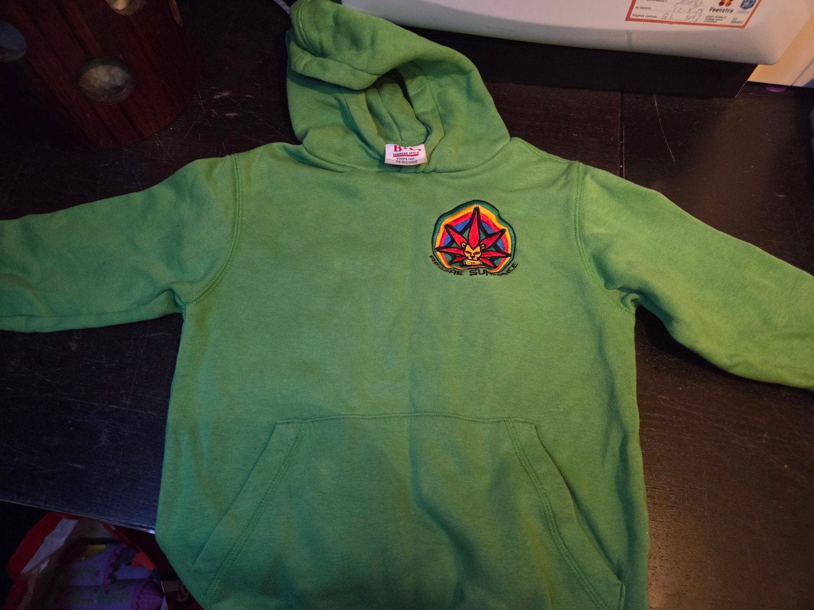 Reggea sundance hoodie, Ophalen of Verzenden, Zo goed als nieuw, Jongen of Meisje, Trui of Vest