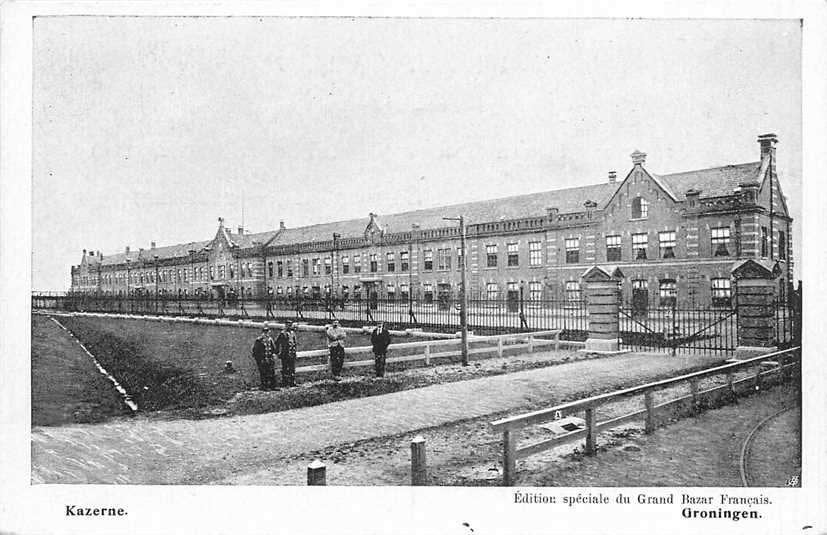 380-811-037 Groningen Kazerne, Verzenden, Voor 1920, Groningen