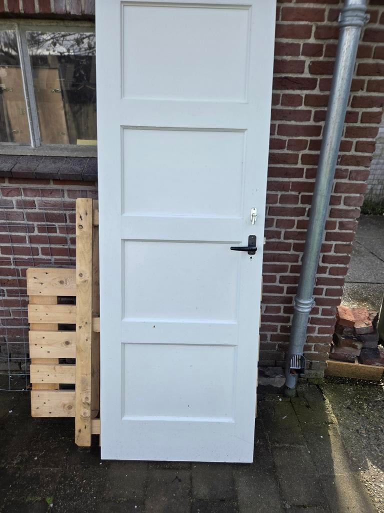 Paneeldeur 73x212x3.5cm, Doe-het-zelf en Verbouw, Ophalen, Gebruikt, Minder dan 80 cm, Binnendeur