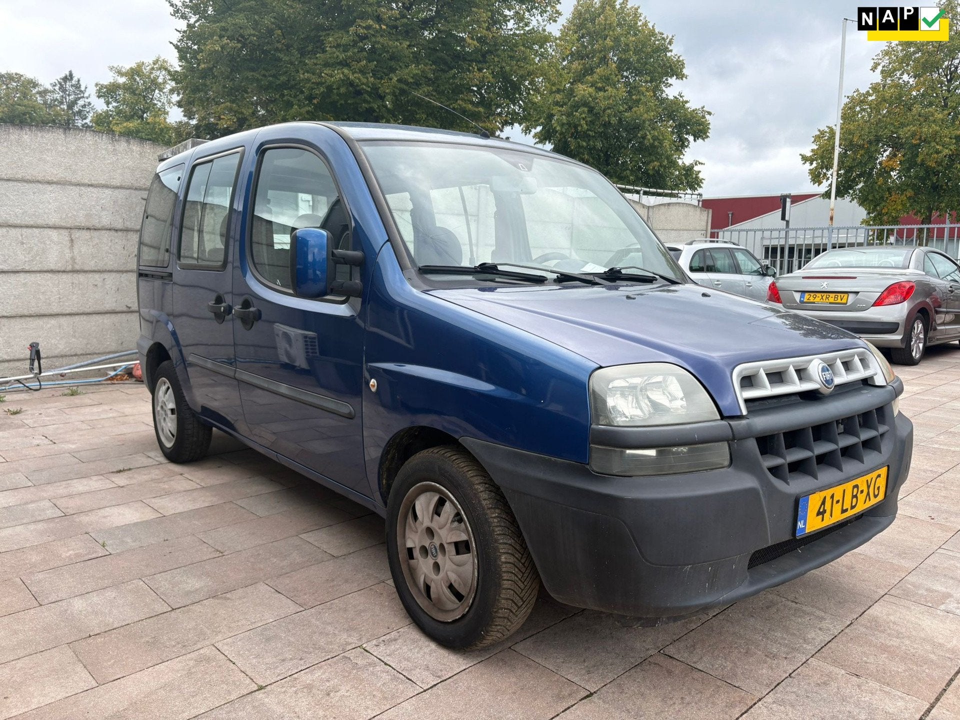 Fiat Doblò 1.6-16V ELX Busje|Benzine|5-Persoons, Auto's, Voorwielaandrijving, 1596 cc, Stof, Gebruikt