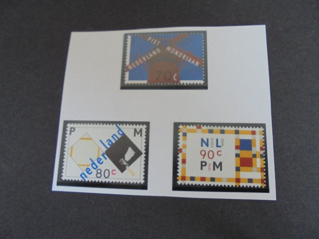 Postzegels 1994- Mondriaan, Verzenden, Na 1940, Postfris