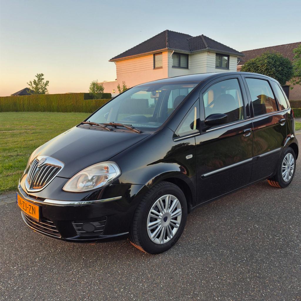 Lancia Musa 1.4 8V 2008 / Airco apk nl auto), Auto's, Lancia, Voorwielaandrijving, 4 cilinders, 400 kg, Origineel Nederlands