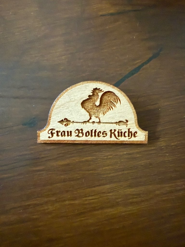 Efteling pin - Frau Boltes Küche, Verzamelen, Efteling, Nieuw, Button of Speldje, Ophalen of Verzenden