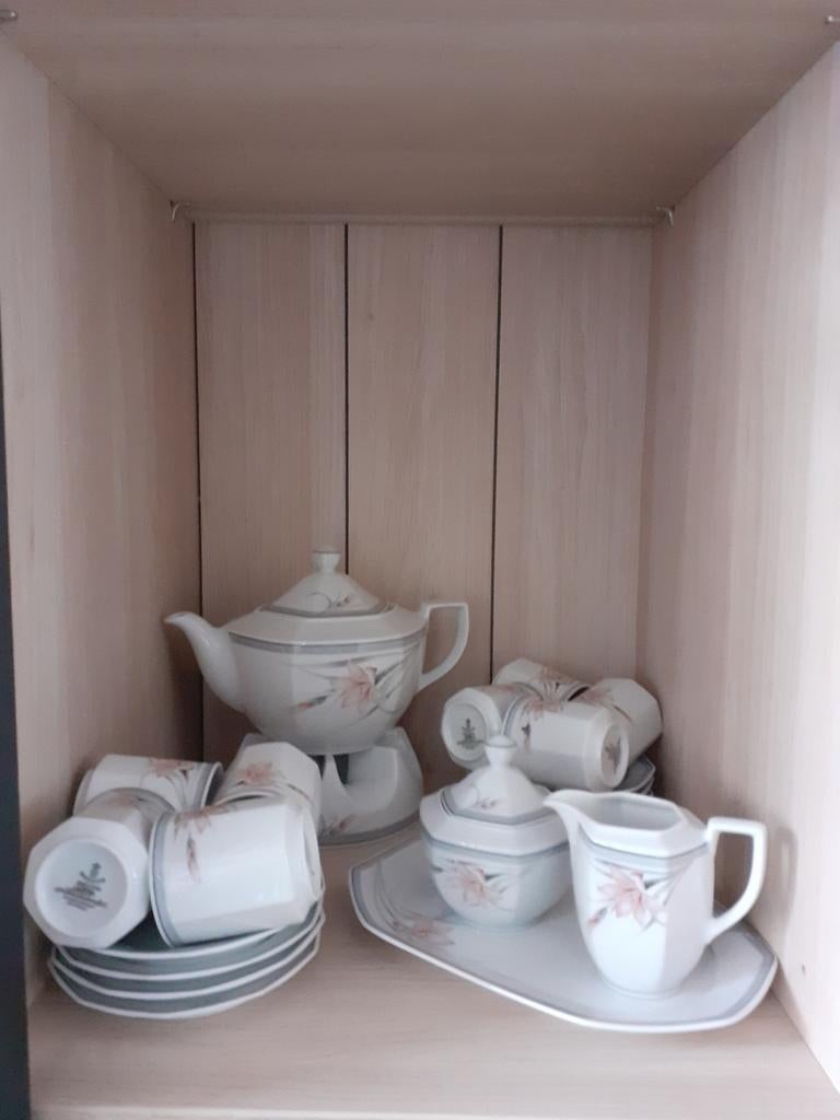 Prachtig winterling koffie/theeservies- compleet, Ophalen