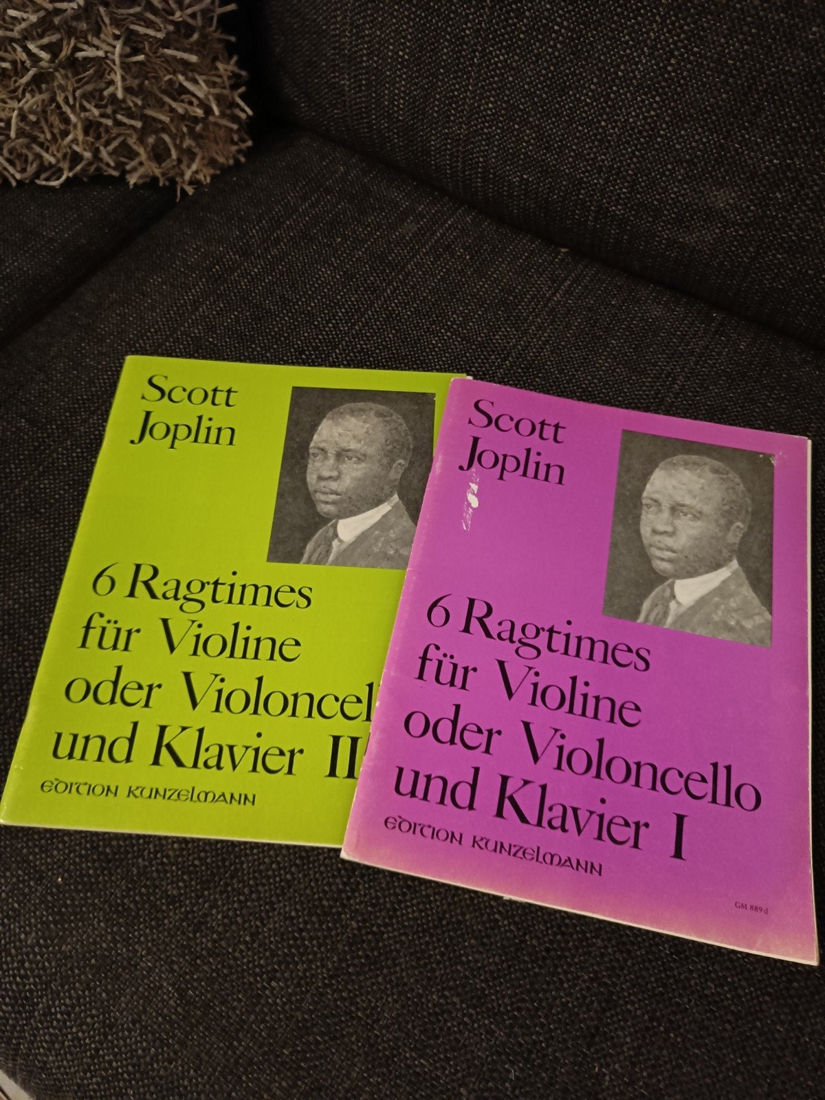 Scott Joplin - 6 Ragtimes voor Viool/cello/piano, Muziek en Instrumenten, Bladmuziek, Klassiek, Ophalen of Verzenden, Zo goed als nieuw