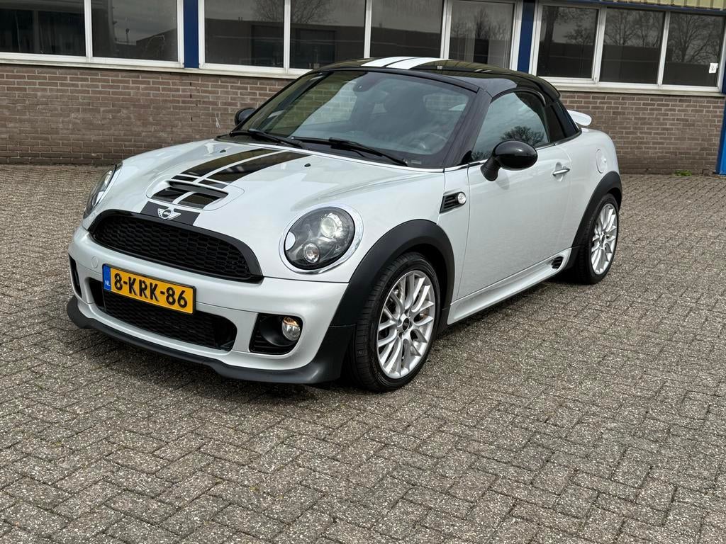 Mini 1.6 90KW Coupe 2013 Wit, Voorwielaandrijving, 4 cilinders, Origineel Nederlands, Bedrijf