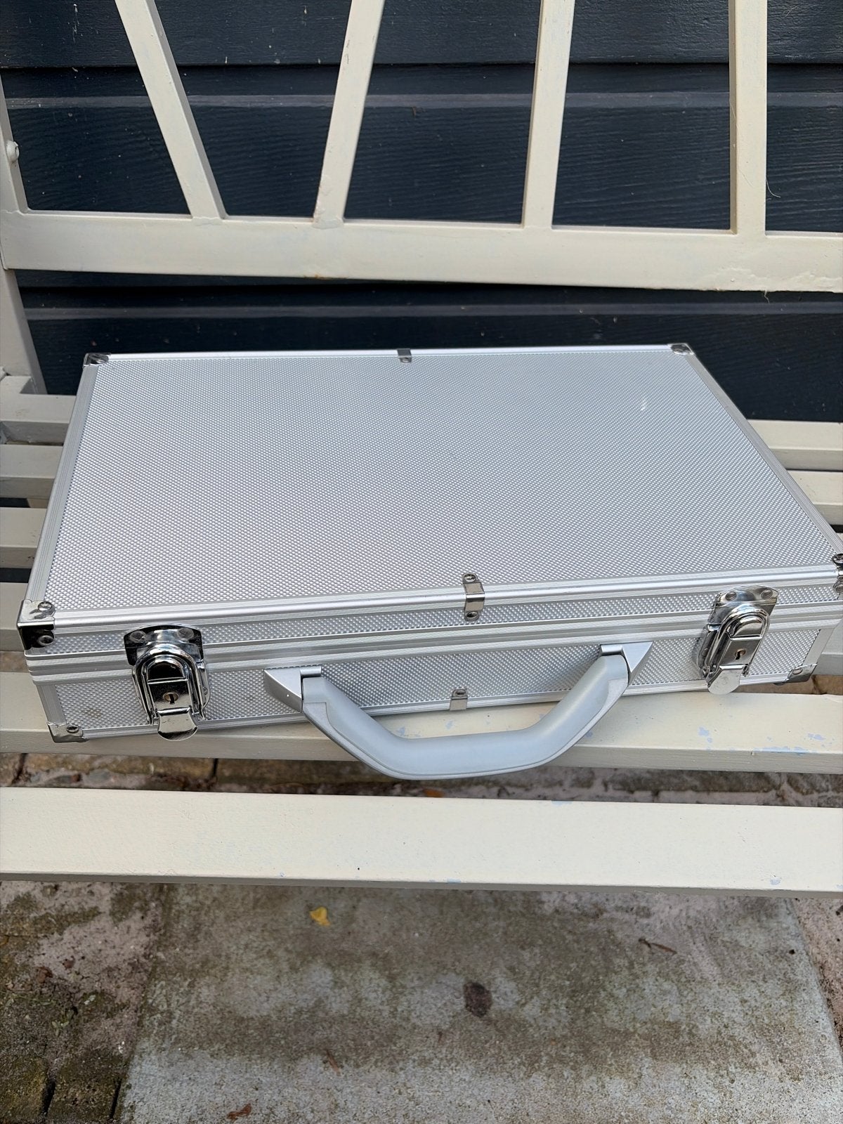 Aluminium koffer - Zo goed als nieuw, Sieraden, Tassen en Uiterlijk, Ophalen, 50 tot 60 cm, Slot, Zo goed als nieuw