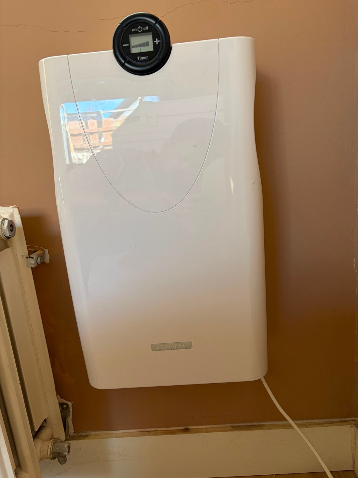 Siegenia AEROPAC ventilatie-unit - slechts 1 jaar oud, Doe-het-zelf en Verbouw, Ophalen, Zo goed als nieuw, Ventilator