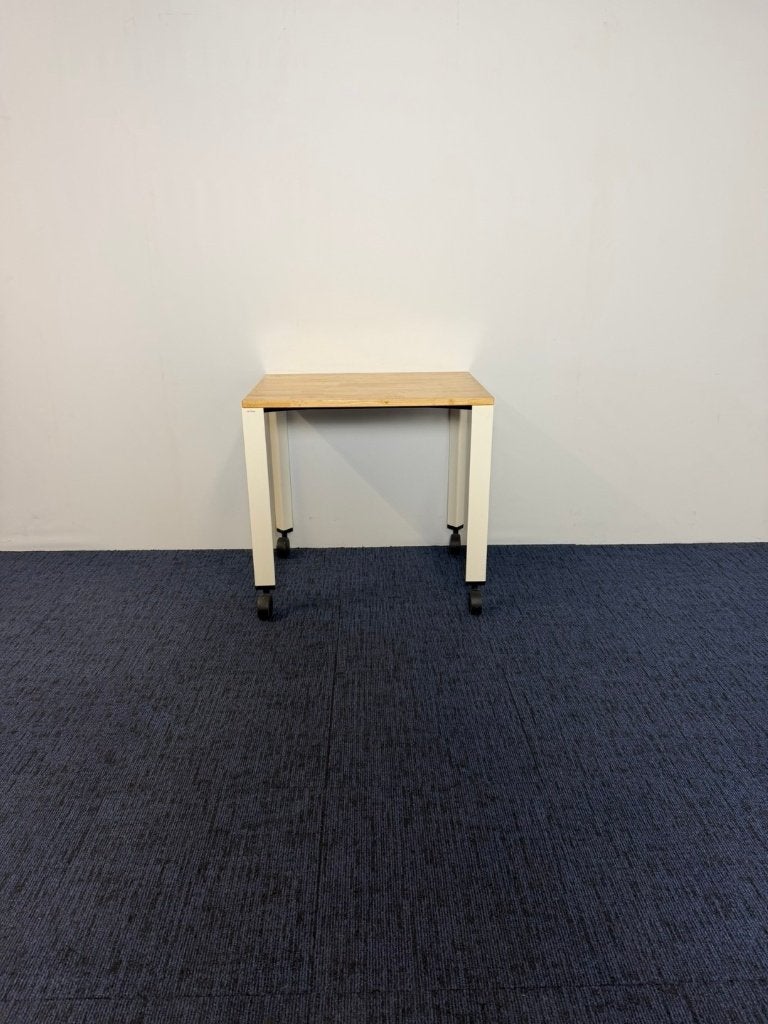 Verrijdbare tafel Ahrend 700, wit frame, 80 x 60 cm., Ophalen, Gebruikt