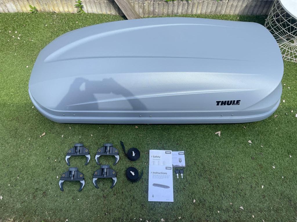 Thule Pacific M (200) Dakkoffer - 410L - Grijs - ZGAN, Ophalen, Zo goed als nieuw