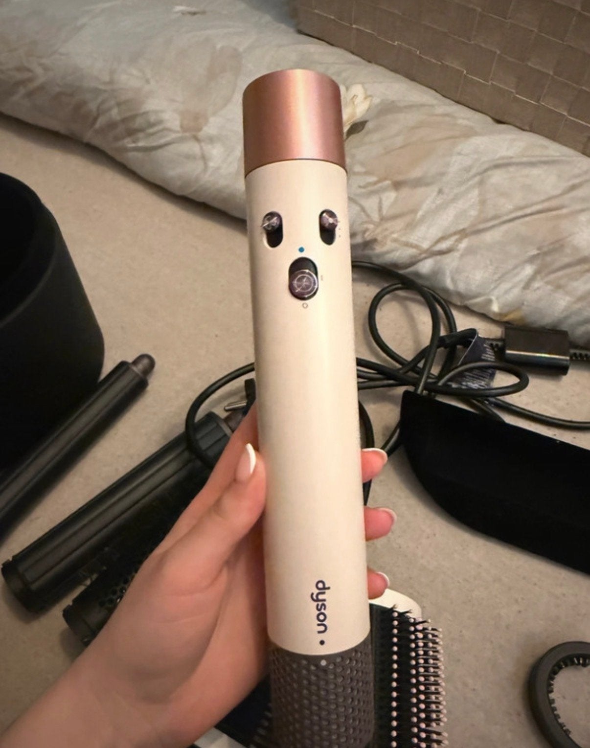 Dyson Airwrap Complete Föhn en Styler - doe een leuk bod, Ophalen, Zo goed als nieuw, Haarverzorging
