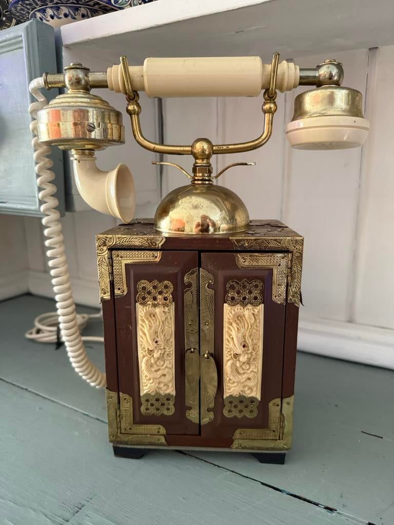 Chinese draaischijf telefoon, Antiek en Kunst, Ophalen of Verzenden