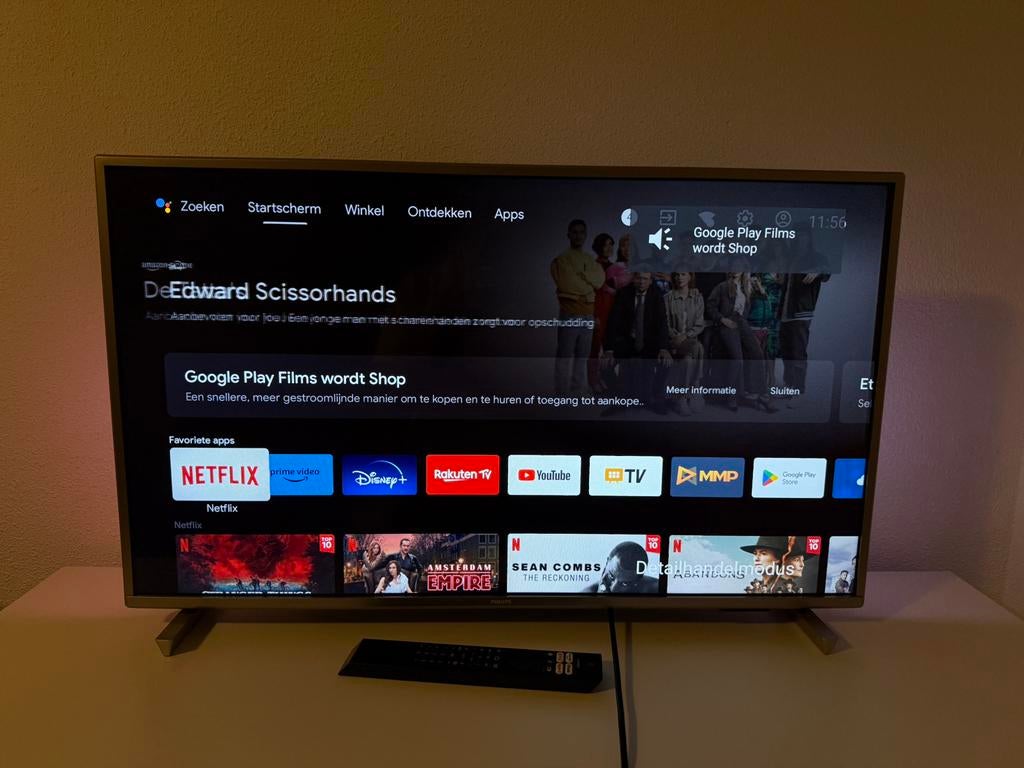 Philips Ambilight Google Smart TV - 32 inch (2022), Audio, Tv en Foto, Televisies, Ophalen, Philips, 50 Hz, LCD