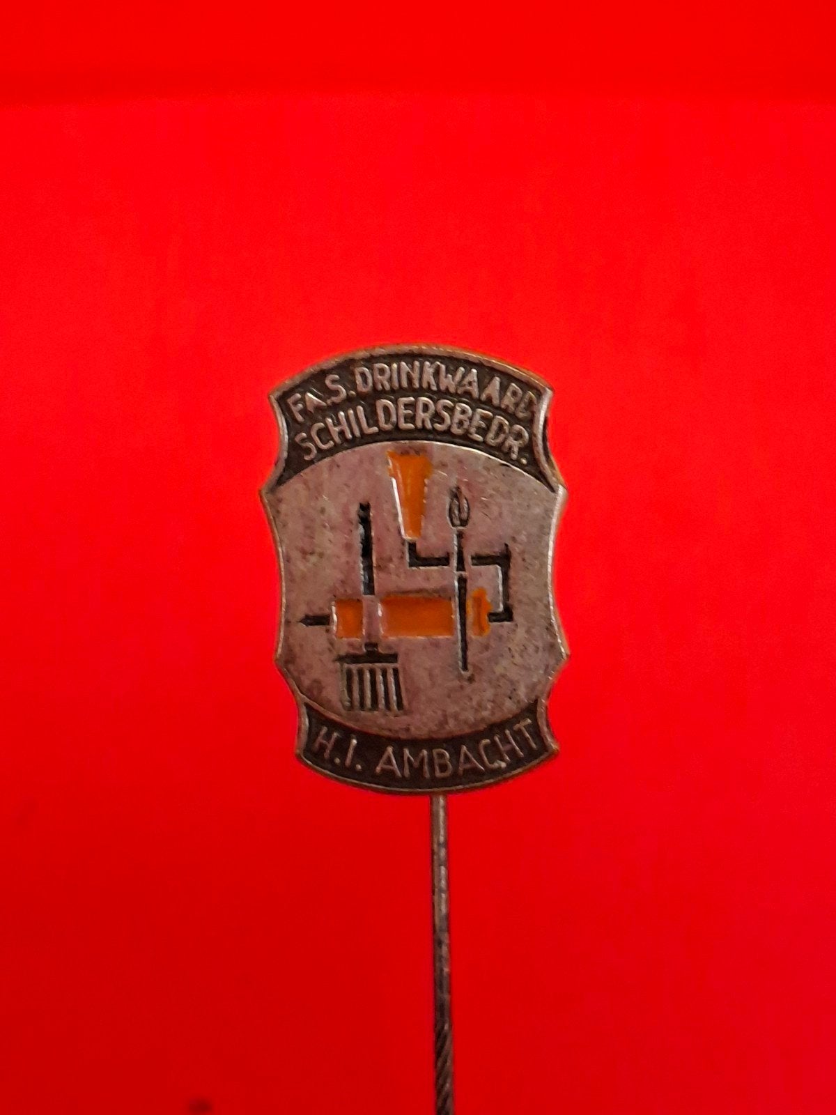 Schildersbedrijf H.I. AMBACHT, Ophalen of Verzenden, Gebruikt