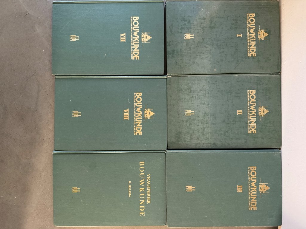 Bouwkunde boeken R Jellema, Boeken, Ophalen of Verzenden, Beta, Gelezen, MBO