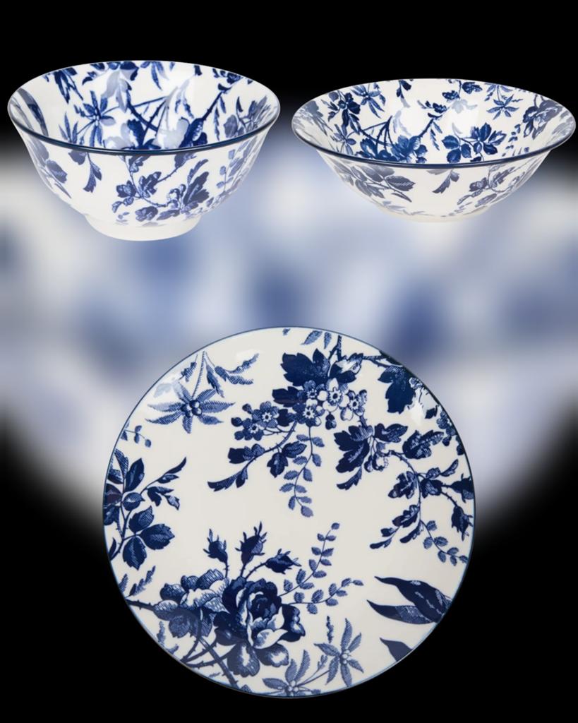 Mooie servies florique, Huis en Inrichting, Ophalen, Nieuw