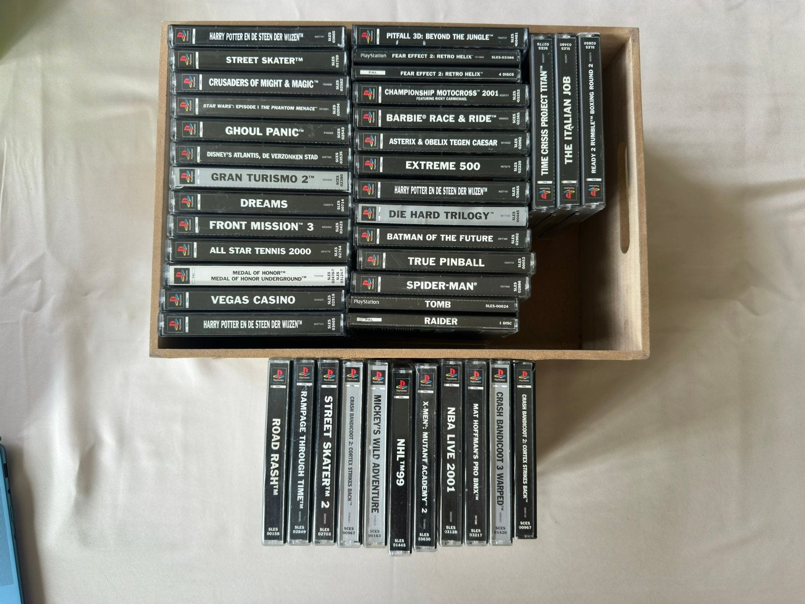 PlayStation 1 (PS1) games – 39 stuks, 1 speler, Ophalen, Zo goed als nieuw, Vanaf 3 jaar