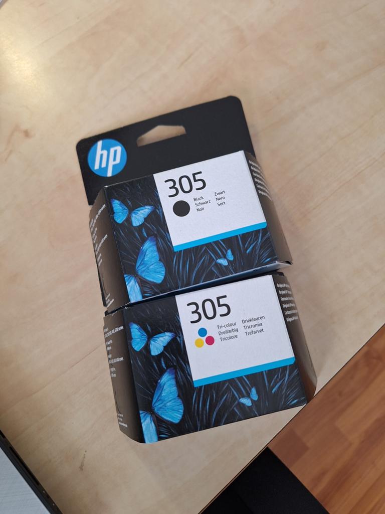 HP inkt 305, Ophalen, Nieuw, Cartridge, HP origineel