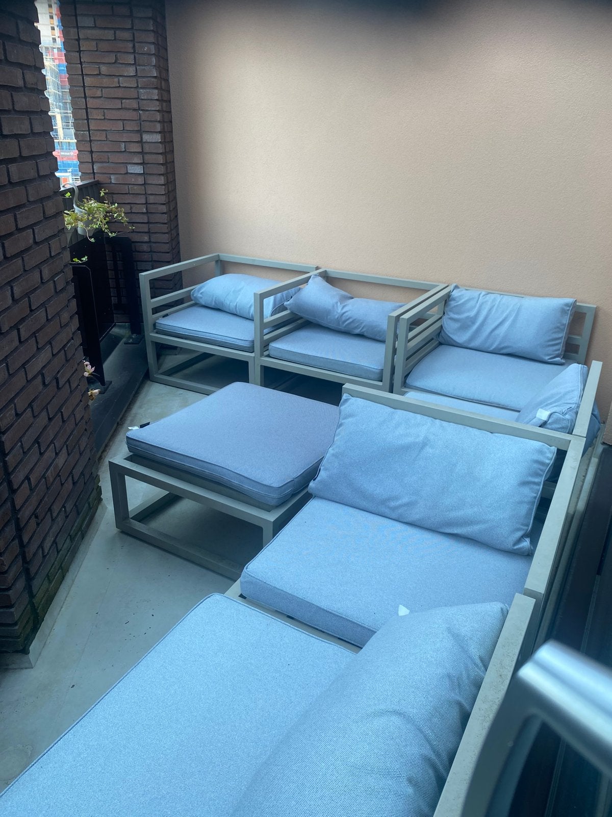 Loungebank, Tuin en Terras, Tuinmeubel-accessoires, Ophalen, Gebruikt