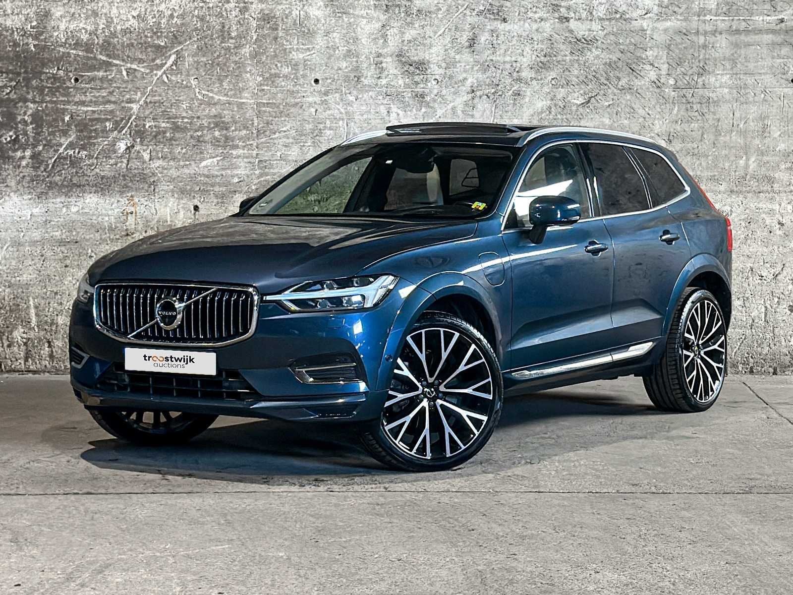 Volvo XC60 2.0 T8 Twin Engine AWD Inscription 390pk 2018, H-, Auto's, Automaat, Gebruikt, Euro 6, Blauw